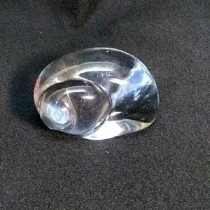 Art Glass Snail/Shell Paperweight